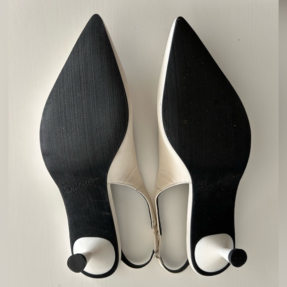 Seychelles Brooklyn Kitten Heel in White - Picture 8 of 16